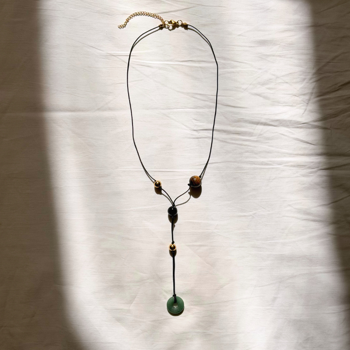 Collar Astral Aventurina Verde